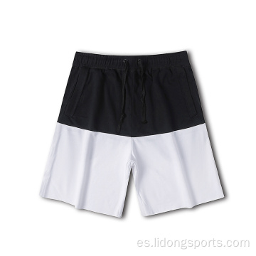 Joggadores de algodón para hombres pantalones cortos de entrenamiento informal corriendo pantalones cortos
